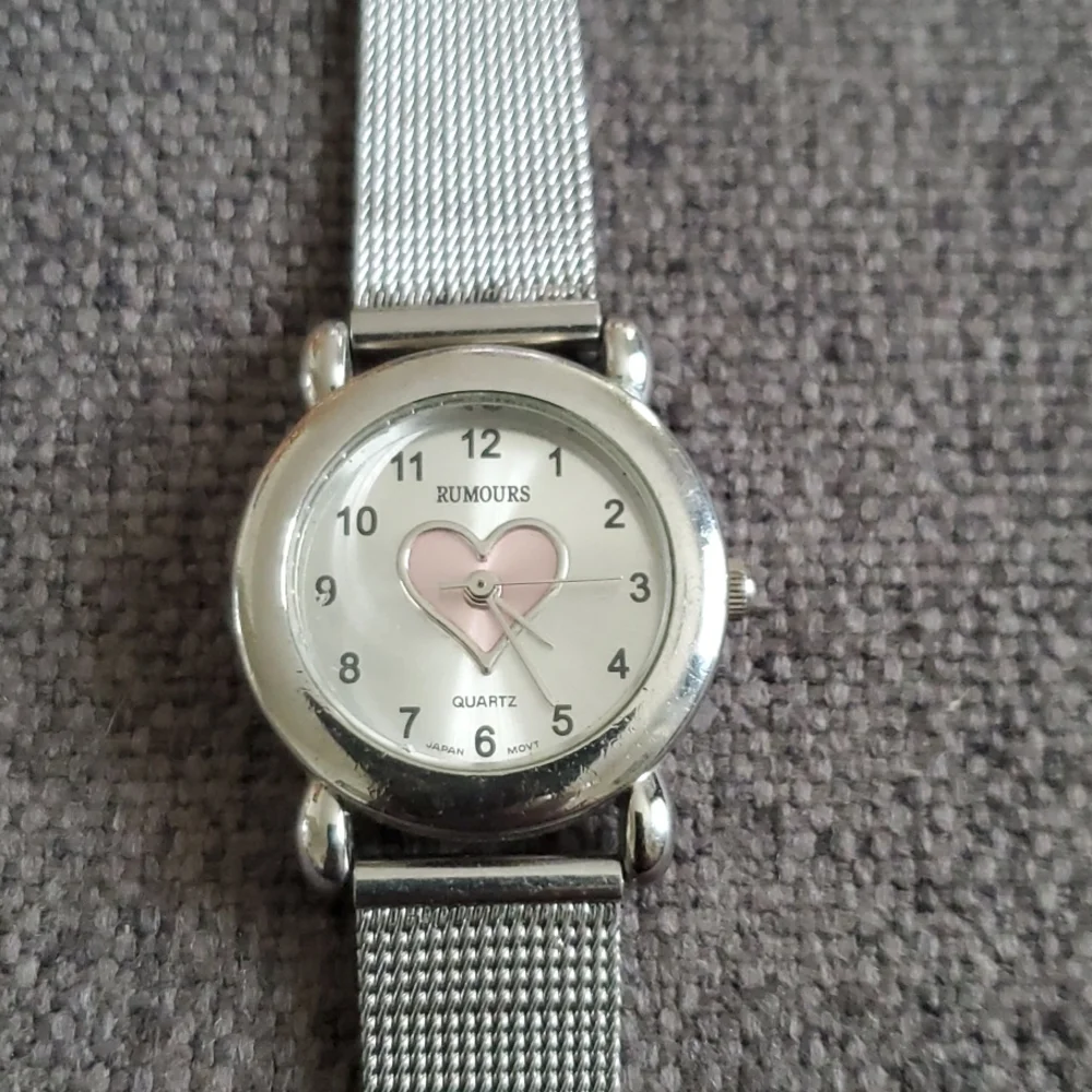 Rumors Quartz Silver Tone Watch